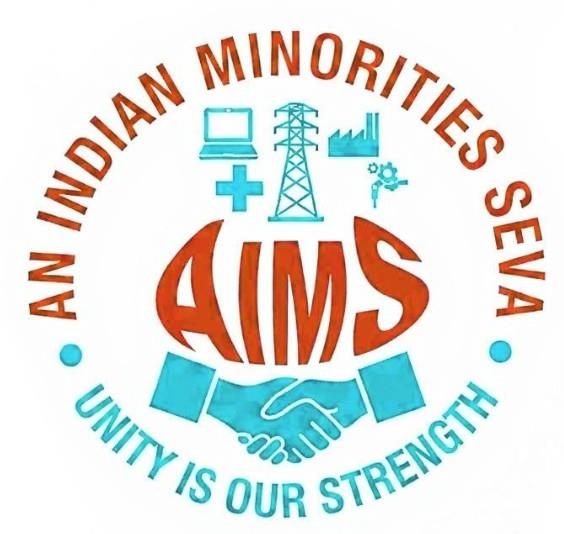 All Indian Minorities Seva logo